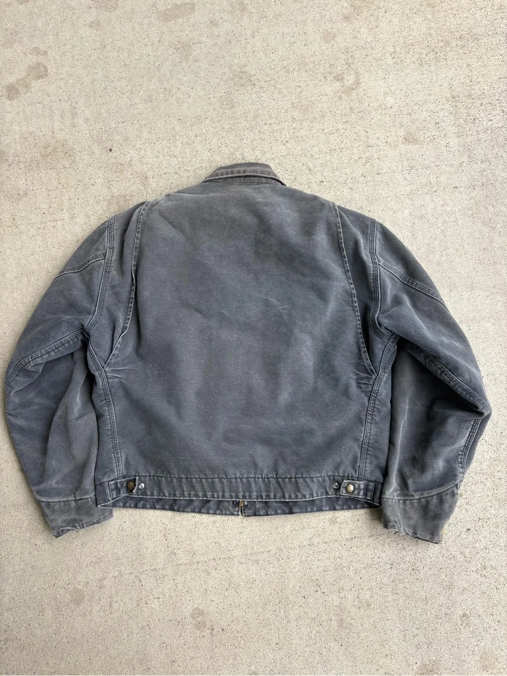 Vintage Y2K Carhartt Detroit J97 PLT Platinum Stonewash Large - Picture 5 of 7